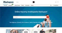 Desktop Screenshot of markupon.com