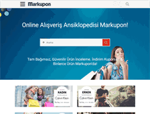 Tablet Screenshot of markupon.com